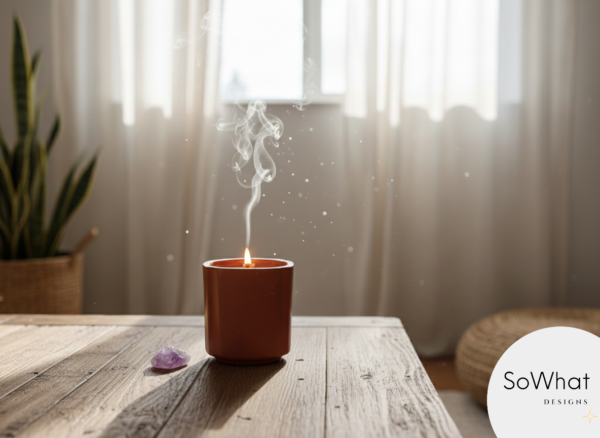 Artisanal Container Candle - Terracotta Dusk