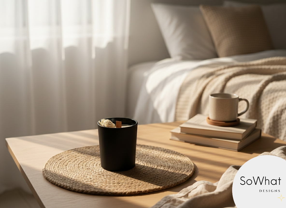 Jar Candle - Obsidian Bloom