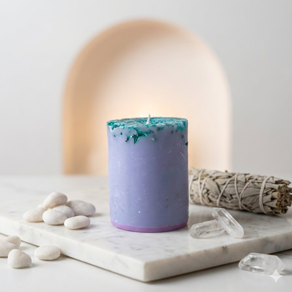 Pillar Candle - Twilight Bloom