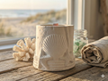 Sculptural Candle - Coastal Echo
