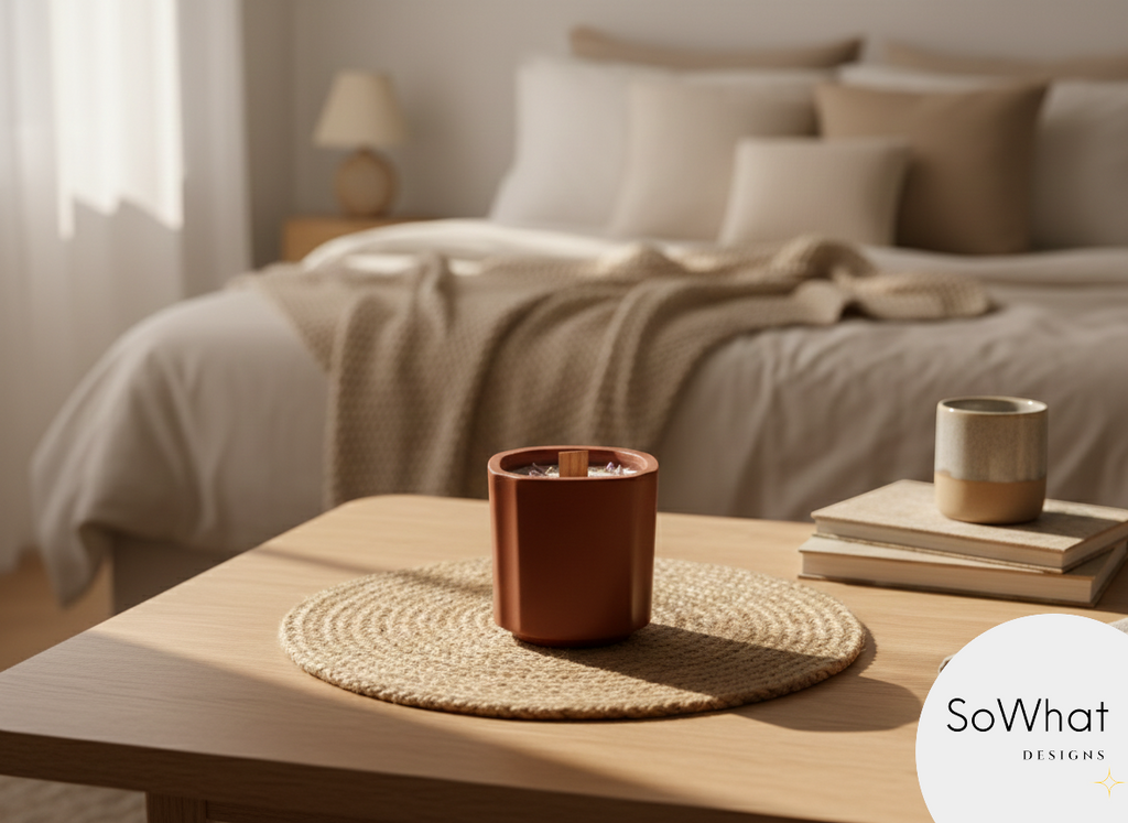 Artisanal Container Candle - Terracotta Dusk