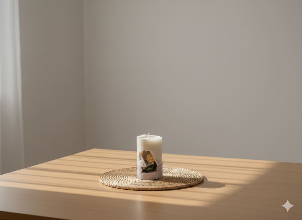 Sculptural Candle - Verdant Muse