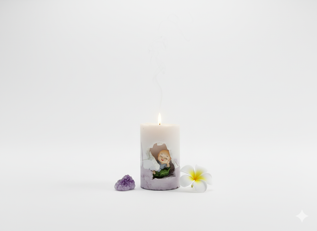 Sculptural Candle - Verdant Muse