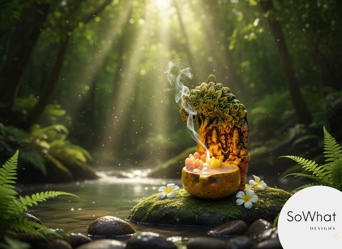 Sculptural Candle - Tree of Life