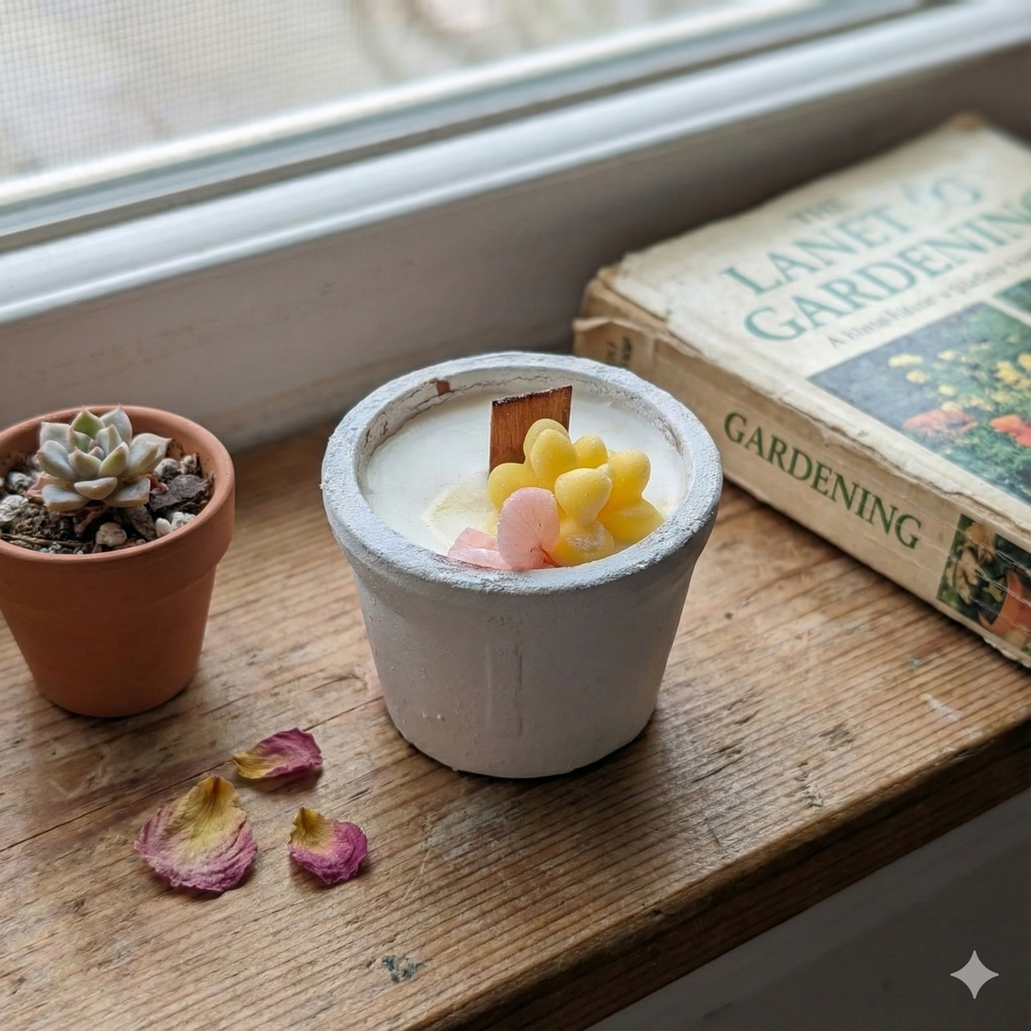 Sculptural Candle - Bloom Echo