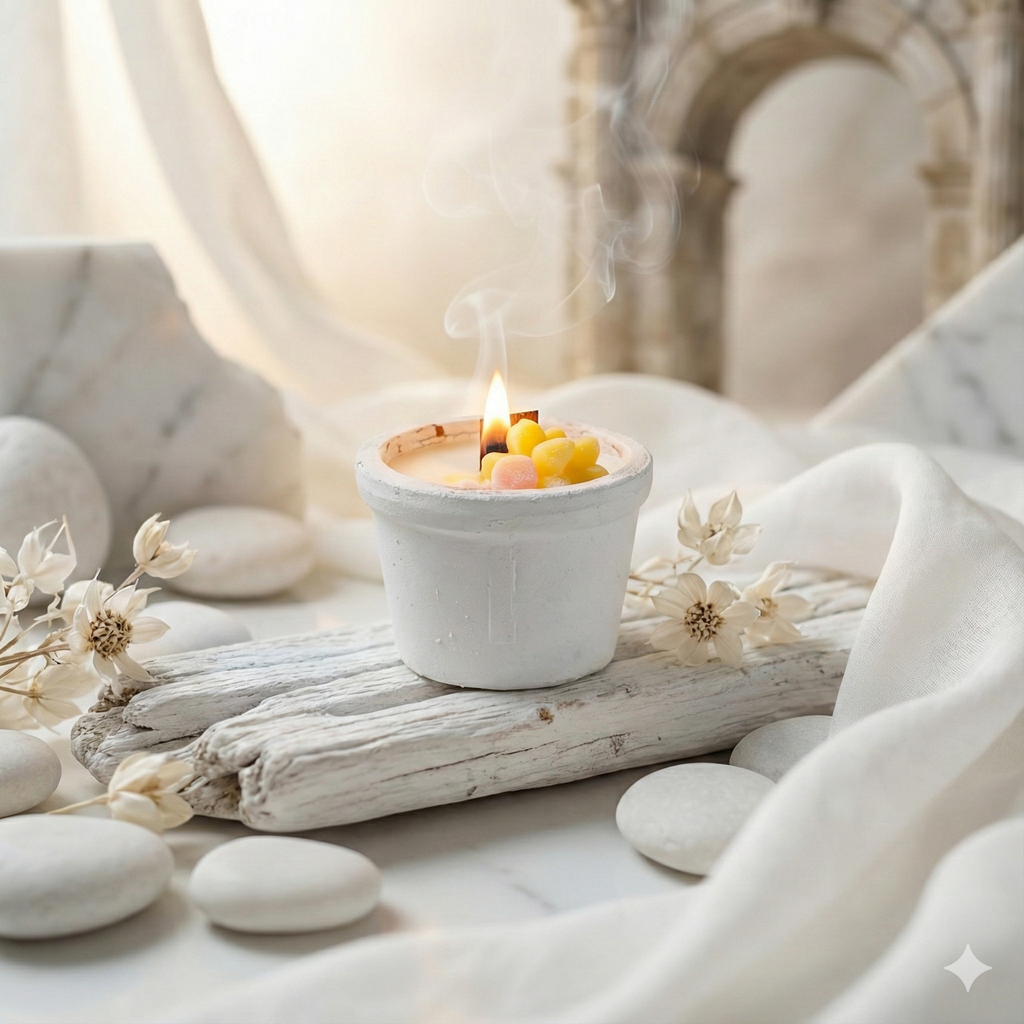 Sculptural Candle - Bloom Echo