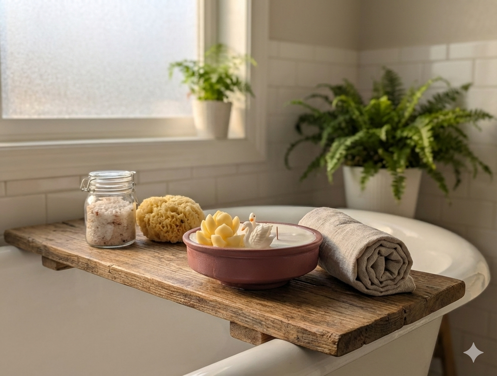 Sculptural Candle - Lotus Bloom