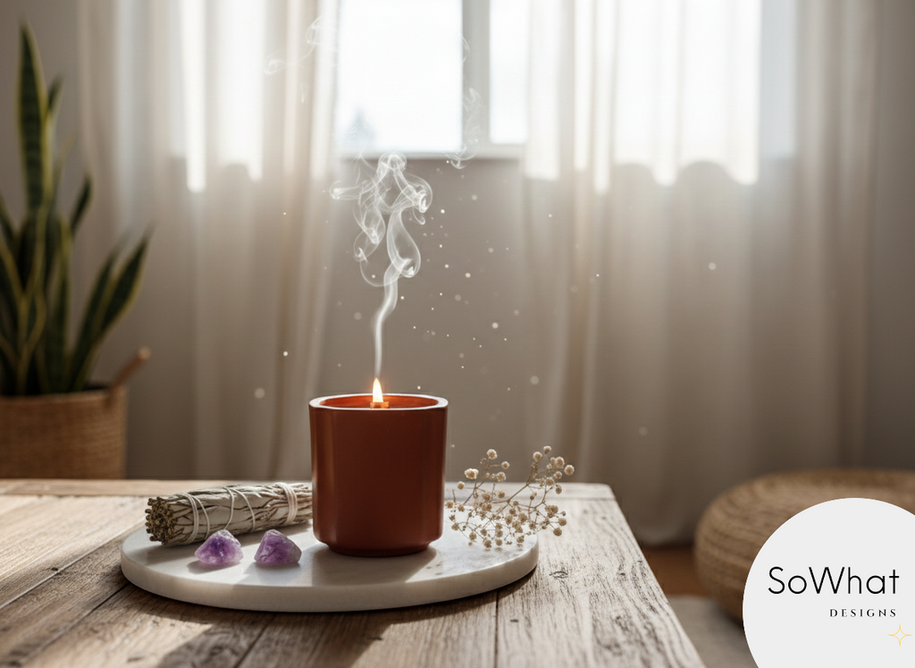 Artisanal Container Candle - Terracotta Dusk