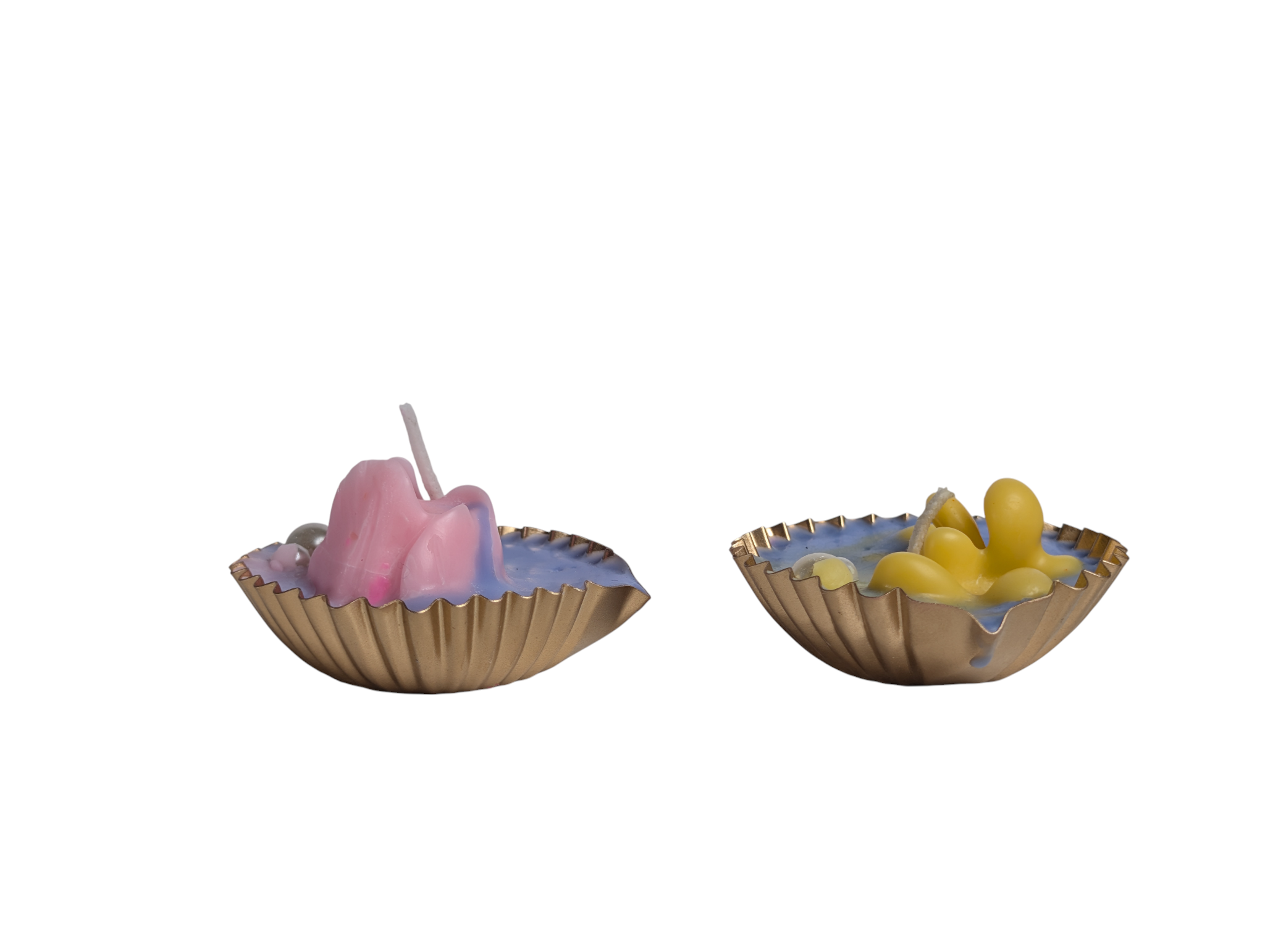 Sculptural Candle - Aurora Bloom