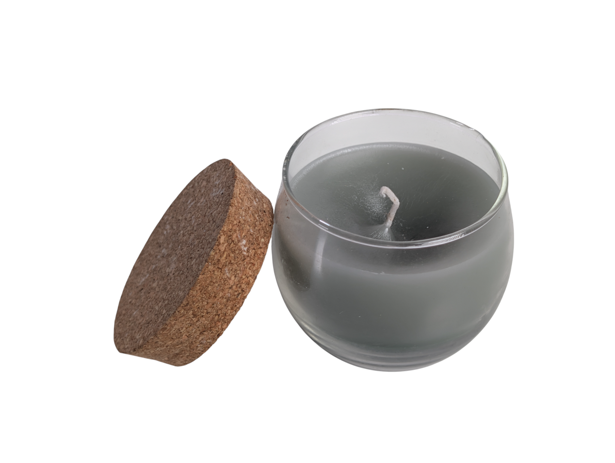 Round Glass Candle - Verdant Dusk