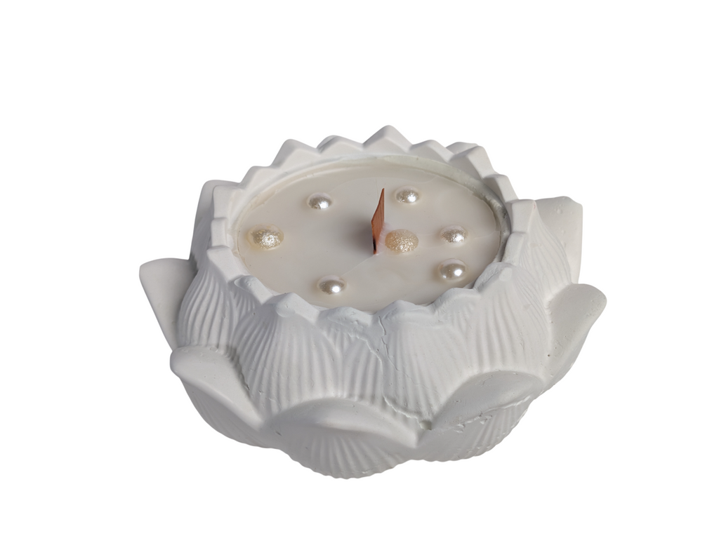 Lotus Flower Candle - Serene Bloom
