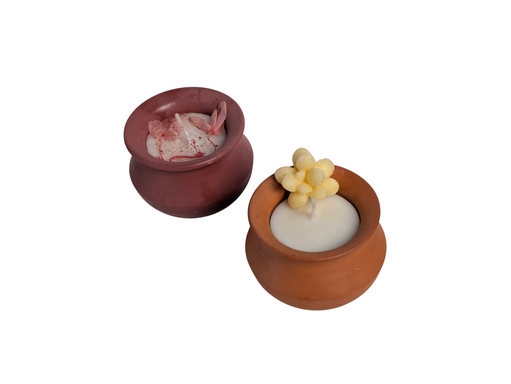 Pot Candle - Terra Firma (set of 2)