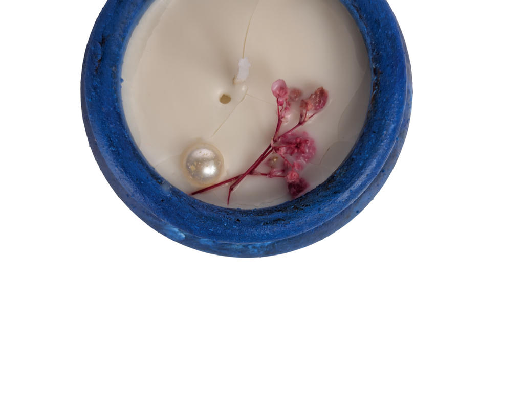 Pot Candle - Azure Serenity